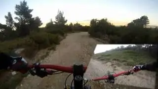 Parnitha Greece freeride mtb trail June 2011