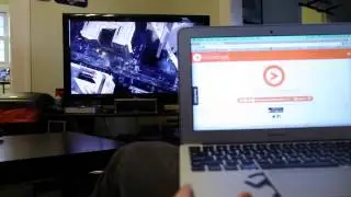 Videostream - One big orange button. HD streaming to your TV.