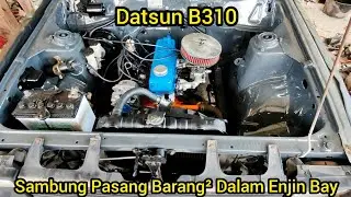 Datsun B310 Engine Bay Makeover 4