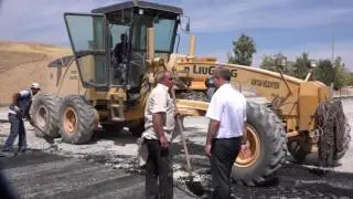 B&Uuml;NYAN BELEDİYESİ TOKİ 2.ETAP ASFALTLAMA &Ccedil;ALIŞMASI