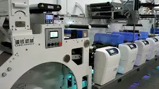 Label Source Inline Flexo Press Demo Center at Bangkok Thailand