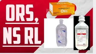 ORS, RL and NS ## Iv fluids ## Fluid balance ## Like 👍👍## Subscribe ## Share 