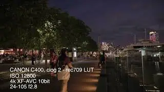 Canon C400 - ISO 12800 quick test
