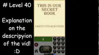 100 Codes level 40 Walkthrough
