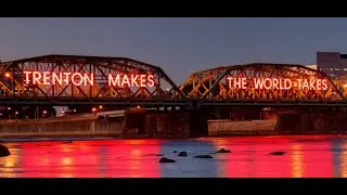 [4K] Raw Video - Driving in Trenton - The New Jersey Capital - Was the capital of the USA in 1784