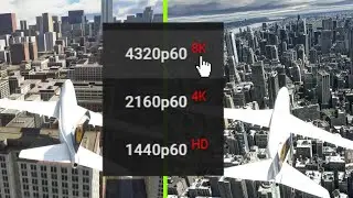 When i turned on the 8K: Microsoft Flight Simulator edition (PC exploded)