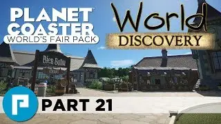 🍺 German Bier Festival - Planet Coaster World&rsquo;s Fair Pack Build - World Discovery Part 21