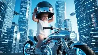 Digital Tomorrow||Kids Future life 😀 Kids are flying Helicopter and plane||Viral AI video#ai#cartoon