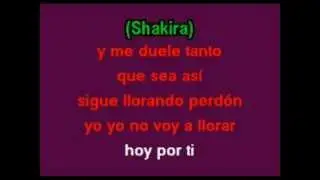 Shakira-La Tortura(Karaoke) Ft.Alejandro Sanz