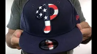 Phillies 'FLAG FILL INSIDER SNAPBACK' Navy Hat by New Era