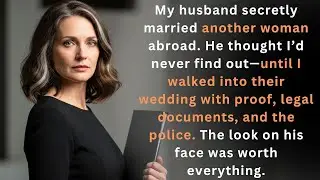 He Secretly Married Another Woman Abroad  I Walked......