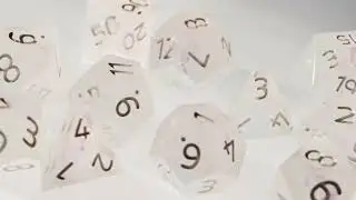 Mage Potion Dice: Handcrafted liquid Core RPG dice