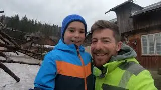 Am revenit în Bucovina 🇷🇴 copilăriei mele + 🚜 