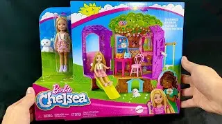 ASMR Unboxing Barbie Chelsea Treehouse Playset |Best Barbie Toy Reviev