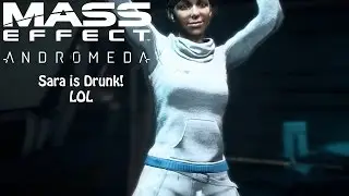 Mass Effect: Andromeda - Sara Ryder gets SMASHED, LOL