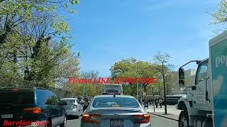 New York Drive Tour Streets of Fresh Meadows, Queens, New York