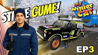 UKRO OD KOMŠIJE GUME ZA LADU, OFARBO JE KIDA! *My Winter Car* EP3