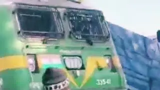 Deoghar train accident: hit the truck in railway crossing line in jasidih howrah Deoghar 😭
