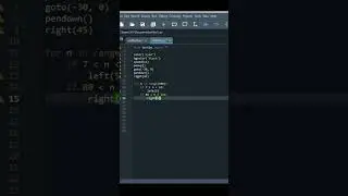 #howshorts  to Draw an Infinity Symbol with python Code