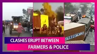 Farmers' Protest: Police Fire Tear Gas Shells As Farmers March Ahead On Delhi-Jaipur Highway