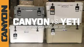 Canyon Coolers PRO Vs. Yeti Tundra Ice Test Cooler Comparison