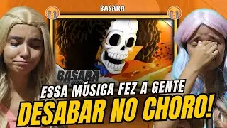 ESSA FOI PRA DOER 😥| React Can&ccedil;&atilde;o Solo | Brook (One Piece) | Basara - Irm&atilde;s NC