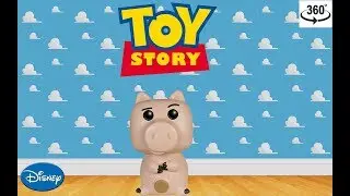 360 Look At DisneyToy Story HAMM Funko Pop #170 ( In & Out Of Box )