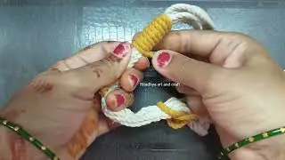 Macrame key chain making ideas// Easy keychain making at Home 
