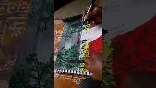 How to draw poster colour drawing, How to draw drawing design#youtubeshorts#viral#drawing#like