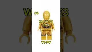 Самые распространённые минифигурки Lego Star Wars! #lego #legostarwars #starwars