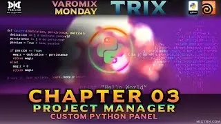 VMT 025 - HOUDINI - Серия Python Project Manager Глава 03
