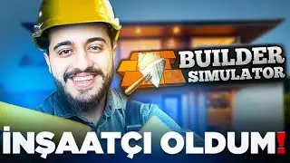 BENZİN İSTASYONUNUN YENİ OYUNU! İNŞAATÇI OLDUM! EV DİKTİM!