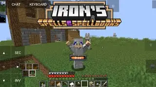 ទីបំផុតមានskillប្រេីហេីយ Minecraft mod magic spell