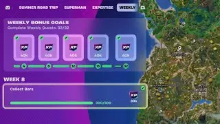 Collect Bars Fortnite