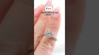 Diamond pave engagement rings vs solitaire engagement rings&hellip; Did you know the difference? 💍