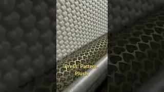 ✨ Watch How We Emboss Your Flannel Fabric!