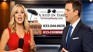 How to clean and inspect a chimney fireplace by a professional chimney sweep.