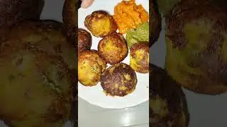 गोभी मटर की कुरकुरी 'कजरी' | बिना फ्राई क्रिस्पी स्नैक Appam Pan में | Gobhi Matar Pakoda Healthy😋