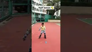Half lemon roller skating #shorts #viral #aggressiveskating