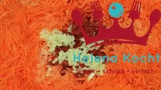 der beste M&ouml;hrensalat / leckerer Karotten Salat / schnelle Anleitung