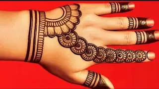 Beautiful mehndi design/very easy simple mehndi design/ simple mehndi design/ mehandi design/mehendi