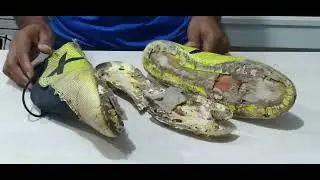 TROCANDO SOLADO DE CHUTEIRA