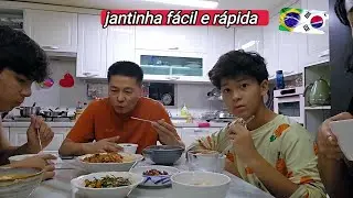 NOSSA JANTA DE SÁBADO. COMIDINHA COREANA