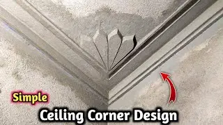 Ceiling Corner Design - Cement Sand And Design