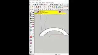 making arc circle and triangle #shortvideo
