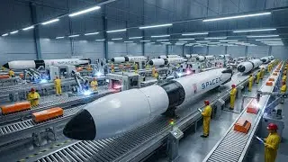 Inside the SpaceX Factory: Manufacturing the Falcon 9 Rocket (Full Process)