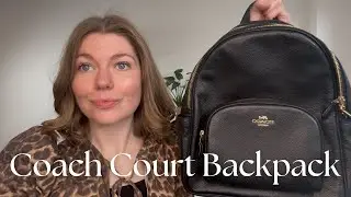 Coach Court Backpack Review