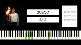 Sueco - Salt (BEST PIANO TUTORIAL & COVER)