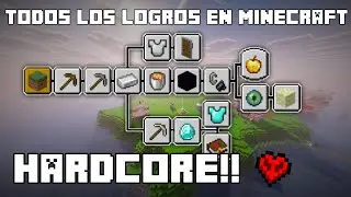 🔴TODOS LOS LOGROS EN MINECRAFT HARDCORE | UN GRANJA DE MOBS! | DIRECTO 16