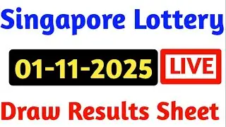 01-11-2025 Today 4D Results Singapore | 4d Result  | Today 4d Result Live